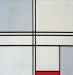 'Compositon Grey-Red 1935' by Piet Mondrian