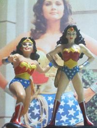 Click for enlargement, Linda Carter action figures.